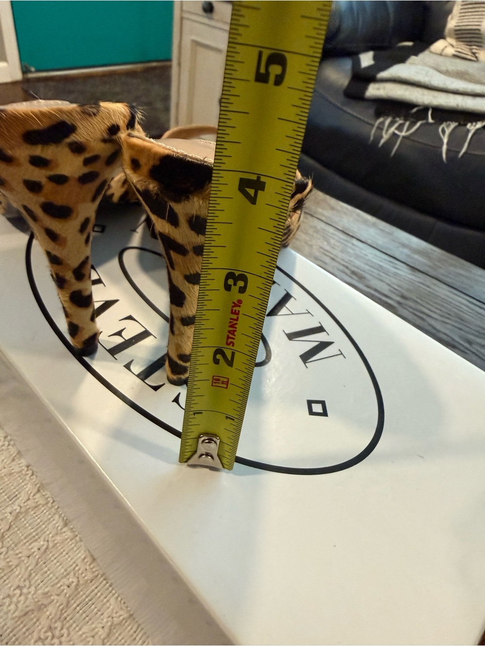 Steve Madden Leopard Erin Heels - Picture 9 of 9